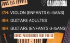 Cours de guitare et de violon collectifs avec Vital Negroni - Calacuccia