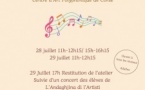 32ème édition du Festival du Film de Lama /  Atelier de Chant avec Brice Lebert "Lama-gie des chansons" et Concert de L'Andaghjina di l'Artisti