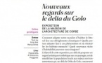 28es Rencontres Internationales de Théâtre en Corse avec L'Aria /Exposition "Nouveaux regards sur le delta du Golo" de la Maison de L'Architecture de Corse - Passerelle A Stazzona - Poghjula 