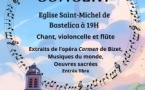 Concert : Chant, Violoncelle et Flûte - Église Saint-Michel - Bastelica