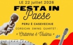 Concert du Corsican Quartet Swing "Chitarre è Viulinu" - Peru Casevechje