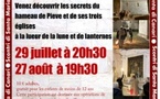 Visite guidée nocturne du village de Canari : "Les nuits de pleine lune" proposée par l'association La Kanelate - Place du Clocher - Canari