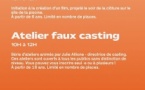 32ème édition du Festival du Film de Lama / Atelier faux casting animé par Julie Allione - Directrice de casting (à partir de 16 ans) - Lama
