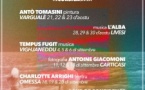 Festival itinérant "Camini" proposé par ANT Art & Noces Troubles - Vargualè / Livesi / Vighjaneddu / Carticasi / Omessa / Munticellu