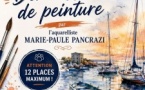Démonstration d’aquarelle avec Marie-Paule Pancrazi - Librairie Papi - Bastia