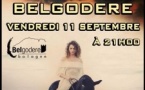 Concert "Trio acoustique" avec Diana Saliceti accompagnée de Raphaël Pierre au violon et Arnaud Giacomoni à la guitare - Cour du château Malaspina - Belgudè