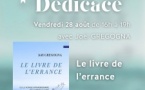 Rencontre / dédicace avec Joël Gregogna autour de son ouvrage "Le livre de l'errance" - Librairie La Marge - Aiacciu