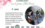 Concert avec le groupe Alta Rocca - Jardin communal - Livia