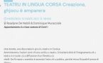 Rencontre avec Roselyne De Nobili & Dominique Muracciole / "Teatru in lingua corsa"- Casa cumuna (Mairie) – Corti