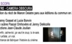 Le Travail autre / Théâtre : Camera obscura (Adaptation du récit de Manon Delatre) - Scopa - Aiacciu