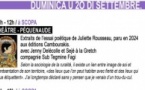 Le Travail autre / Théâtre : Péquenaude (Extraits de l'essai poétique de Juliette Rousseau) - Scopa - Aiacciu
