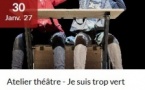 Atelier théâtre : Je suis trop vert - Salle rouge - Portivechju