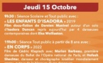 Festival de Danse "Dissidanse Itinérance #9 / Projection des films : "Les enfants d'Isodora" de Damien Manivel et "En corps" de Cédric Klapisch - Cinéma Laetitia - Aiacciu