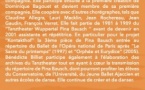 Festival de Danse "Dissidanse Itinérance #9 / Restitution des Masterclass : "Autour de Pina Bausch" avec Bénédicte Billiet et les élèves du Conservatoire Henri Tomasi - Conservatoire Henri Tomasi - Aiacciu