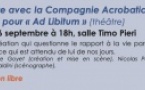 Rencontre avec la Compagnie Acrobatica Machina pour « Ad Libitum » (théâtre) - Salle Timo Pieri - I Prunelli di Fiumorbu