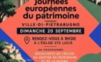 Journées Européennes du Patrimoine / Découverte de l'église du sentier du patrimoine et de la Nivera - E Ville di Petrabugnu