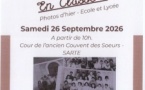 Exposition d'anciennes photos de classe - Cours Soeur Amélie - Sartè