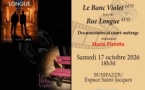 Ciné-rencontre : Projection d’un court-métrage et d’un documentaire de Mario Piriottu : "Le Banc Violet" et "Rue Longue" - Espace Saint-Jacques - Bunifaziu