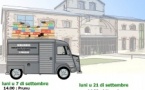 U tragulibru/bibliobus de la médiathèque de Castagniccia en tournée - A Venzulasca
