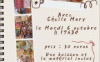 Atelier Journaling avec Cécile Mary - Librairie les Contes Infusés - Corti