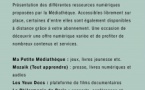 Présentation des ressources numériques de la médiathèque - Prunelli di Fium'Orbu