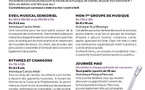 Les Ateliers de pratique musicale / Éveil musical sensoriel (de 3 à 5 ans) animé par Cencio Atteli - Centre Culturel L'Alb'Oru - Bastia 