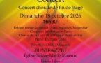 Concert de fin de stage de la chorale de l'école de musique "A Casa di a Mùsica Bunifazzina" - Église Sainte-Marie Majeure - Bunifaziu
