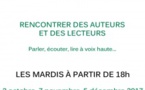 ENTRÉE LIVRE - RENCONTRER DES AUTEURS ET DES LECTEURS