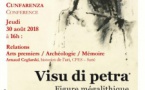 Cunferenza; "Visu di petra - Figure mégalithique" par Arnaud Ceglarski