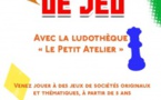 "Entrée de jeu" avec la ludothèque le petit atelier