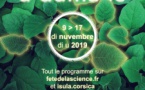 Fête de la Science à Calacuccia le 14 Novembre 2019