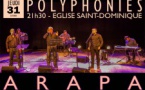 Concert polyphonique d'Arapà - Eglise Saint Dominique - Bonifacio