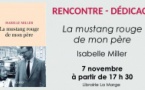 Rencontre-dédicace avec Isabelle Miller  "La mustang rouge de mon père" - Librairie la Marge - Ajaccio