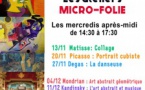 "À la manière de Degas " / Les Ateliers Micro-Folie - Centre Culturel Una Volta - Bastia