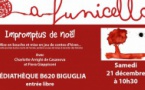 "Impromptus de Noël" par la Compagnie A Funicella - Médiathèque B620 - Biguglia