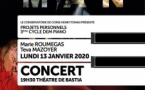 Concert : Projets personnels 3ème cycle Dem-Piano par le Conservatoire de Corse Henri Tomasi - Théâtre municipal - Bastia 