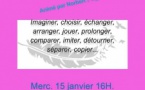 Atelier d’écriture animé par Norbert Paganelli - Bibliothèque d’Olmeto 