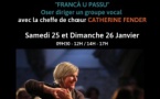 "FRANCÀ U PASSU" avec la Cheffe de choeur Catherine Fender - Centre d’Art Polyphonique – Mission Voix de Corse - Sartè