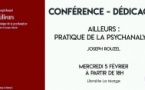 Rencontre / Dédicace - Ailleurs : pratique de la psychanalyse par Joseph Rouzel - Librairie la Marge - Ajaccio