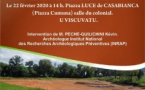 Conférence : Les récentes découvertes archéologiques sur la commune de Vescovato - Piazza Luce de Casablanca - Vescovato 