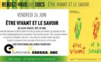 Le Rendez-vous des docs : Être vivant et le savoir - Cinéma Ellipse - Ajaccio  