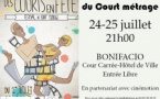Festival du court métrage - Cour carrée de l'hôtel de ville - Bonifacio