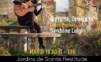 Les Rencontres de Calenzana 20ème édition - Sandrine Luigi « Guitarra, Dímelo Tú » - Jardins de la chapelle Sainte Restitude