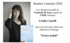 Rencontre-Dédicace avec Cécilia Castelli autour de "Frères Soleil" - Librairie la Marge - Ajaccio