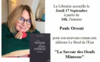 Rencontre-Signature de Paule Orsoni autour de "La Saveur des Oeufs Mimosa" - Librairie la Marge - Ajaccio