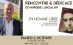 Rencontre avec Dominique Lanzalavi autour de son ouvrage "En homme libre" - Librairie Papi - Bastia