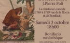 Conférence : "La résistance corse de 1769à 1789 vue de la Rocca et de Bonifacio" par Jean-Pierre Poli - Médiathèque de Bonifacio 