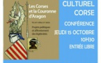 Conférence : Les Corses et la Couronne d’Aragon par Philippe Colombani - UMR LISA / Campus Mariani - Corte 