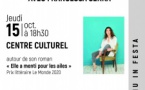 Apéro littéraire avec Francesca Serra - Centre Culturel de Porto-Vecchio