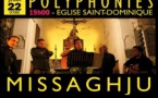 Concert polyphonique du groupe Missaghju - Église Saint Dominique - Bonifacio